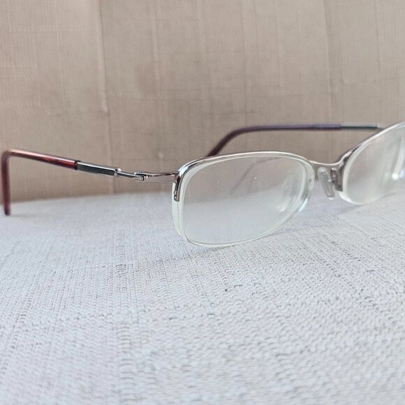 Coach Women Eyeglasses HANNAH 105 SAND Half Rim Glasses 50[]17 135 Eye Wear - Picture 3 of 12